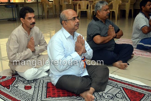 International Yoga Day observed with enthusiasm across Mangaluru 1